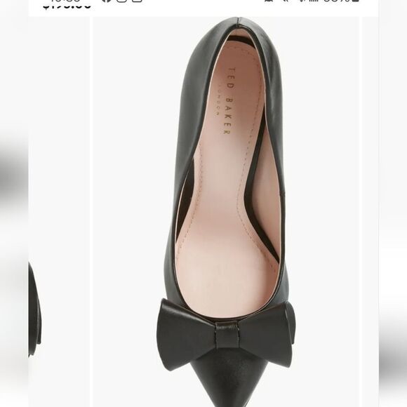 BRAND NEW TED BAKER ZAFIINA BOW POINTED TOE PUMP G1 - Picture 15 of 15